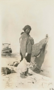 Image of Ko-ka-chee-ah with  Arctic Hare